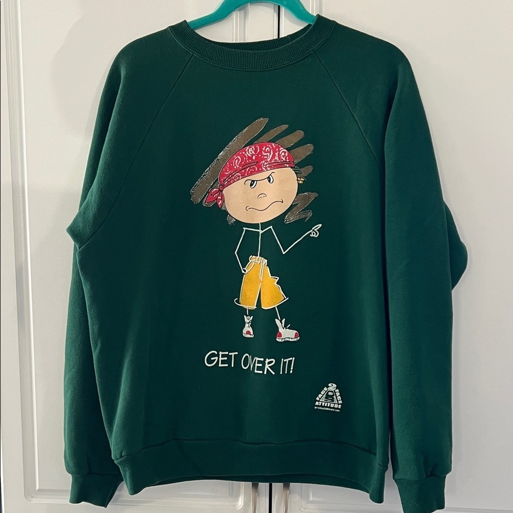 Hanes Activewear “Get Over It” sweatshirt‎